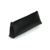 Laurige Triangular Leather Pen Pouch With Zipper, Black Price in Doha Qatar - Image 3