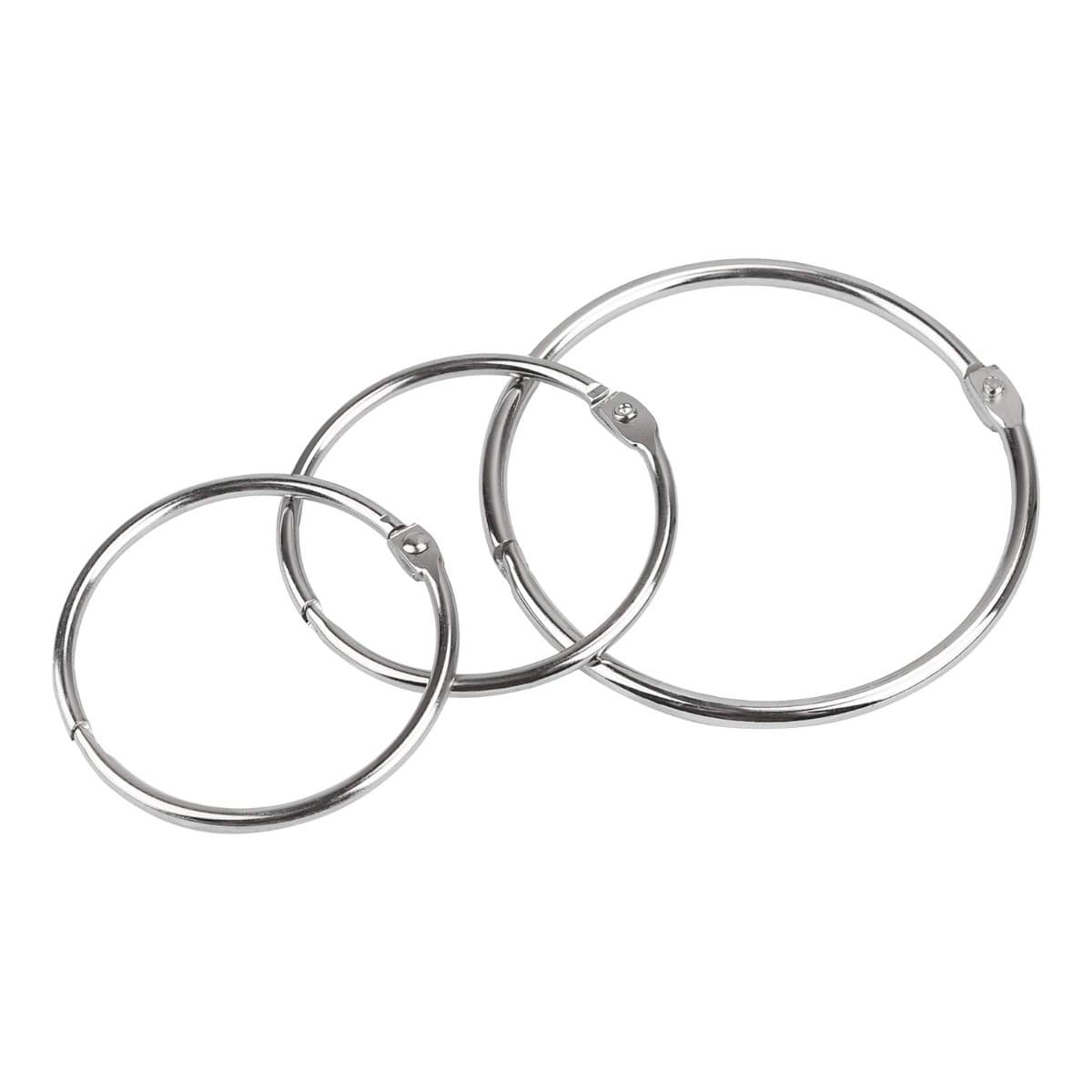 Metal Binder Rings, 20/Pack, Nickel-Plated Price in Doha Qatar ...